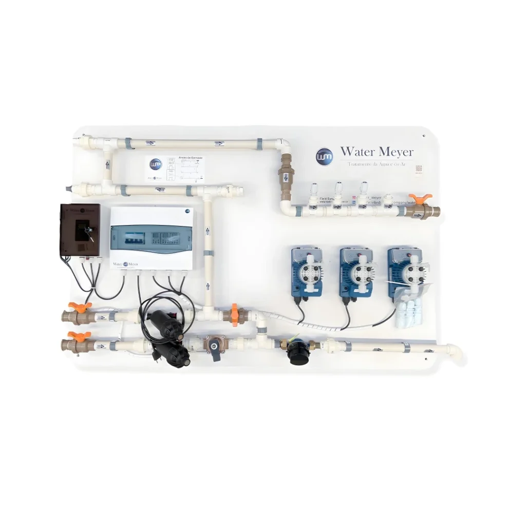 WM-Tower Master Control Skid de Tratamento de Água para Torres de Resfriamento Industrial